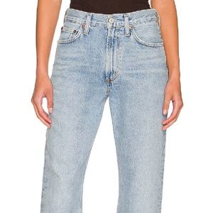 AGOLDE Mia Mid Rise Straight